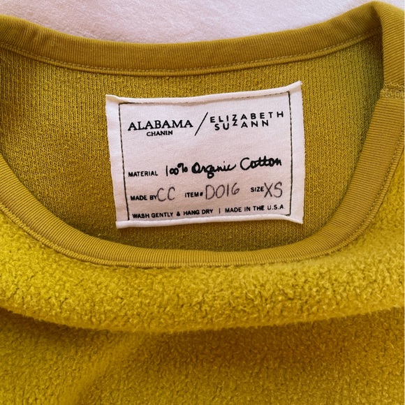 Like new Elizabeth Susann Billie Sweater Citron XS - Picture 5 of 5